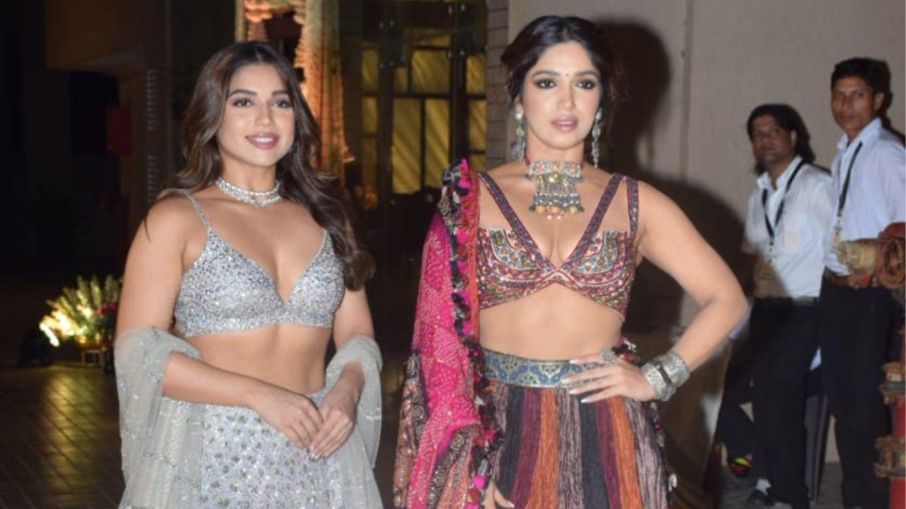 Bhumi Pednekar's equally stunning sister Samiksha made no mistake while upping her on-point fashion game! 
(Pics Courtesy: Yogen Shah) 
 